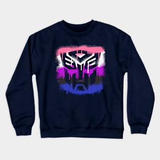 Genderfluid Autobot Crewneck Sweatshirt